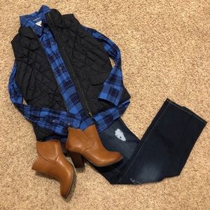 Merona Plaid Tunic